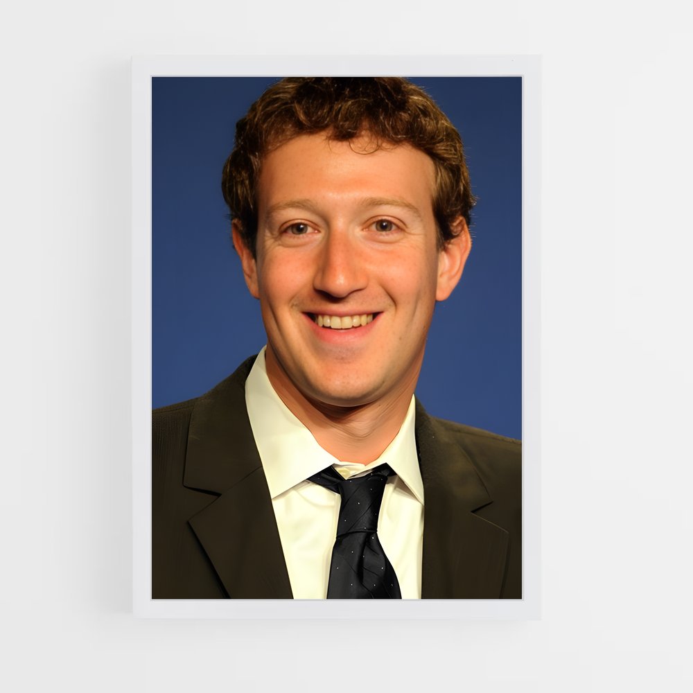 ap-mark zuckerberg-2 cadre Blanc