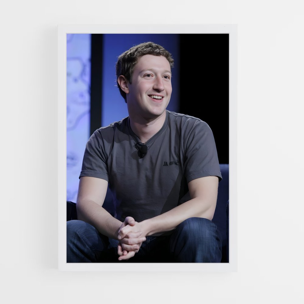 ap-mark zuckerberg-3 cadre Blanc