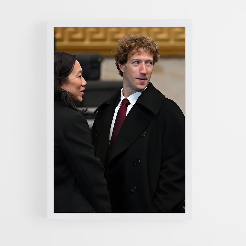 ap-mark zuckerberg-5 cadre Blanc