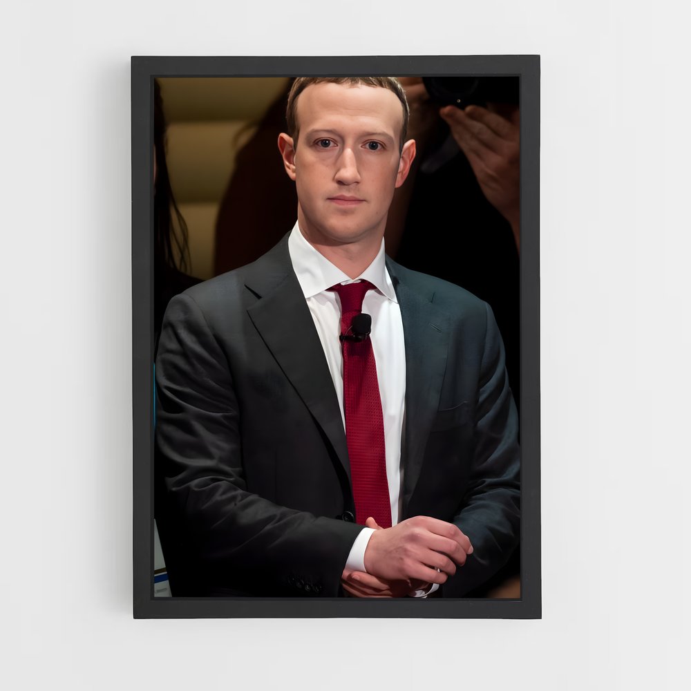 ap-mark zuckerberg-8 cadre Noir