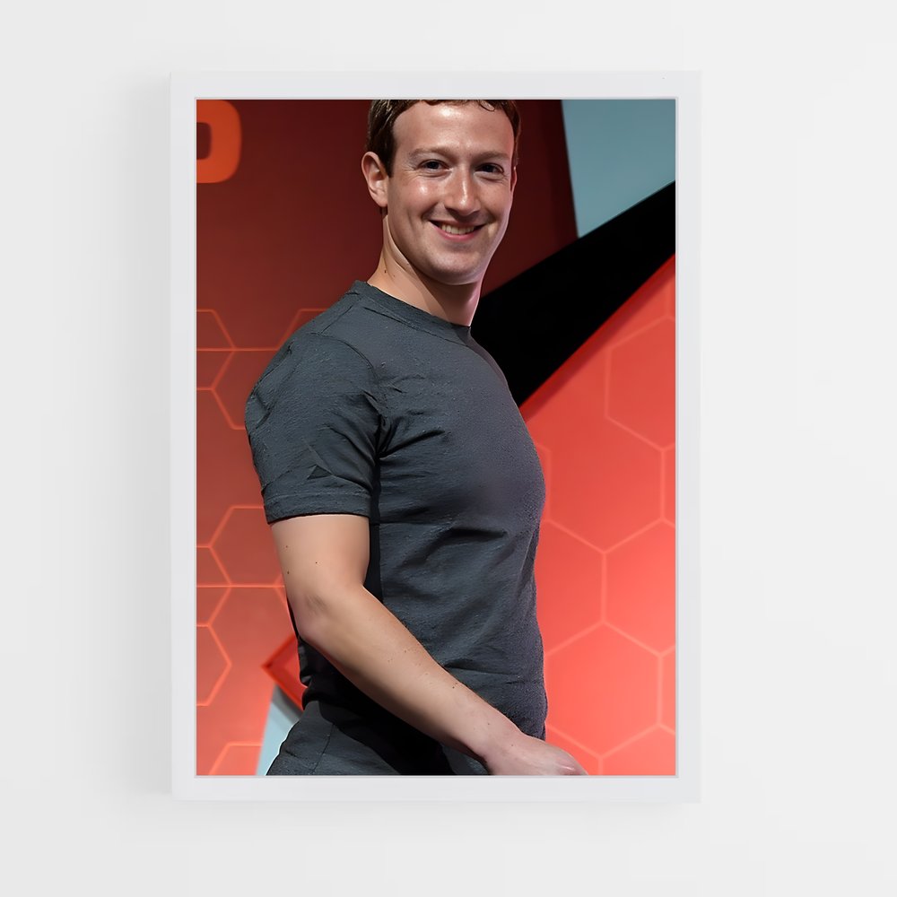 ap-mark zuckerberg-9 cadre Blanc