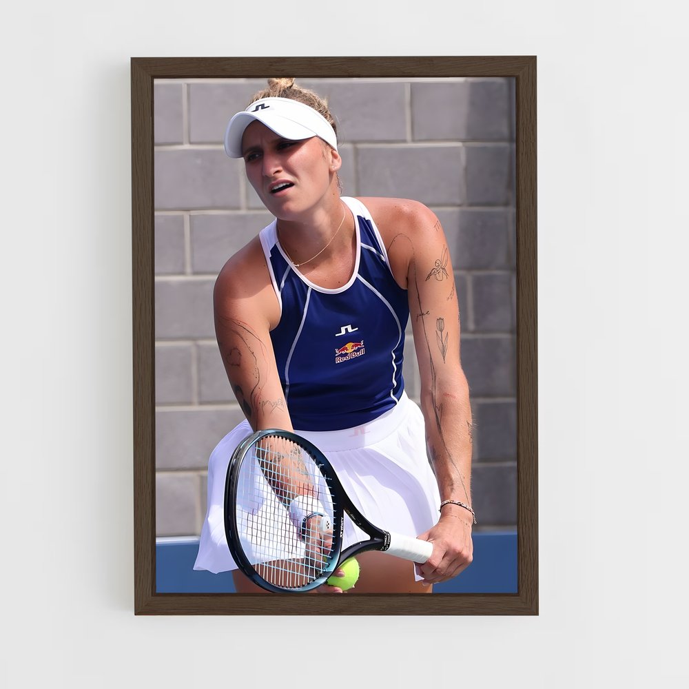 ap-marketa vondrousova-2 cadre Bois foncé