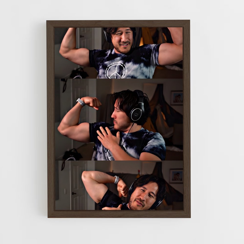 ap-markiplier-1 cadre Bois foncé