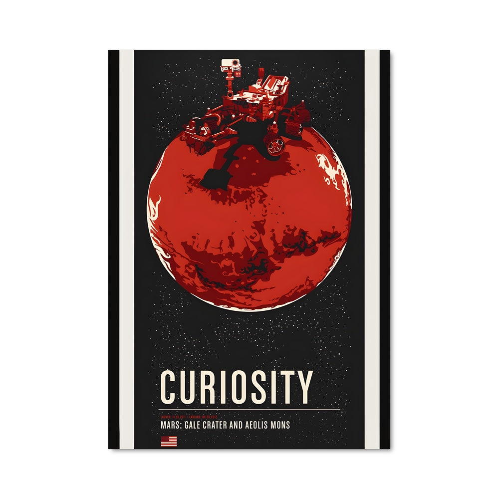 Poster Curiosity Explorer