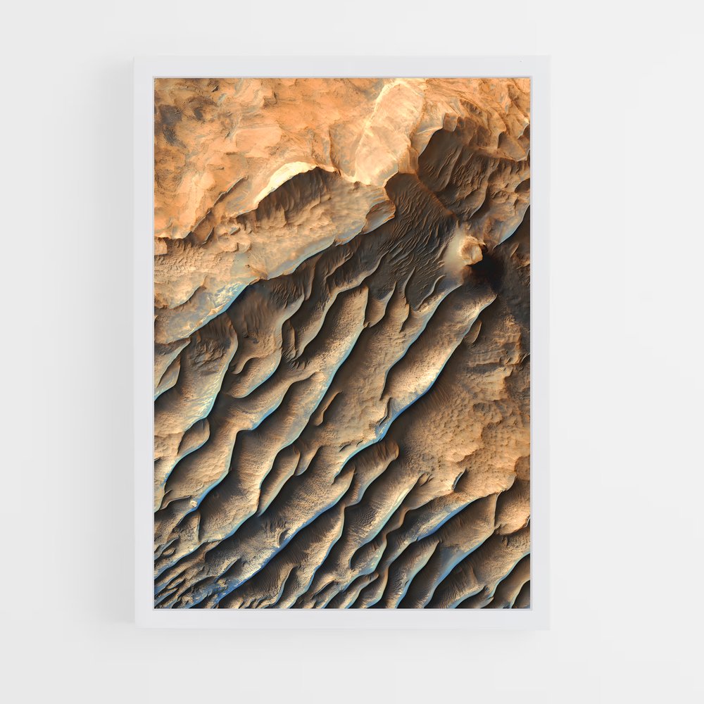 ap-mars surface-1 cadre Blanc