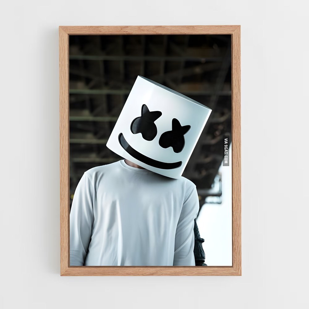 ap-marshmello-13 cadre Bois clair
