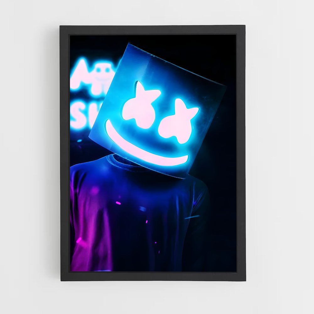 ap-marshmello-4 cadre Noir