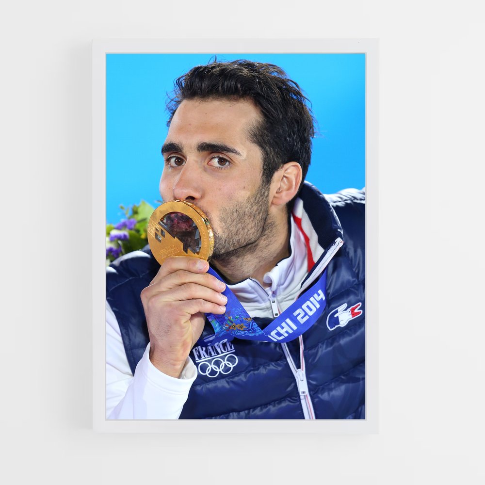 ap-martin fourcade-4 cadre Blanc