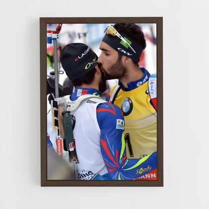 ap-martin fourcade-5 cadre Bois foncé