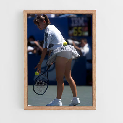 ap-martina hingis-3 cadre Bois clair