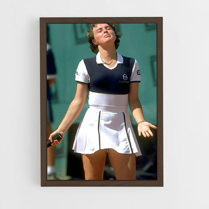 ap-martina hingis-8 cadre Bois foncé
