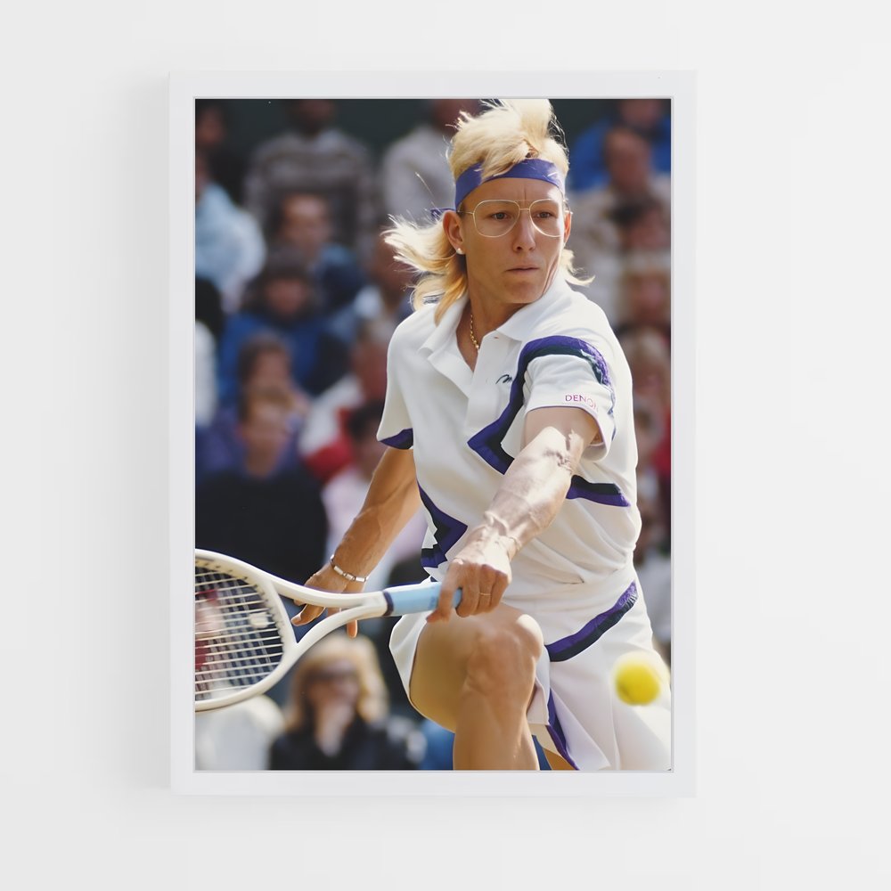 ap-martina navratilova-1 cadre Blanc