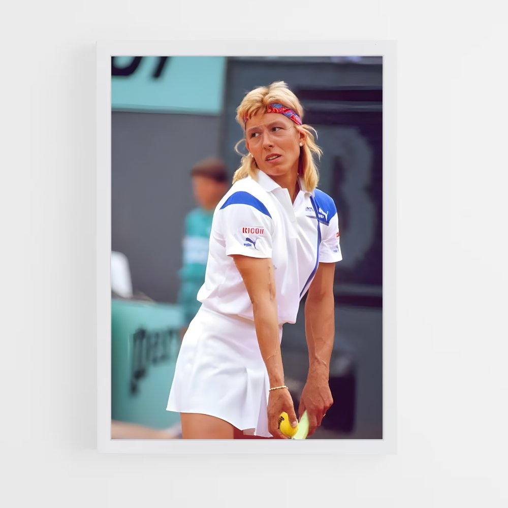 ap-martina navratilova-2 cadre Blanc
