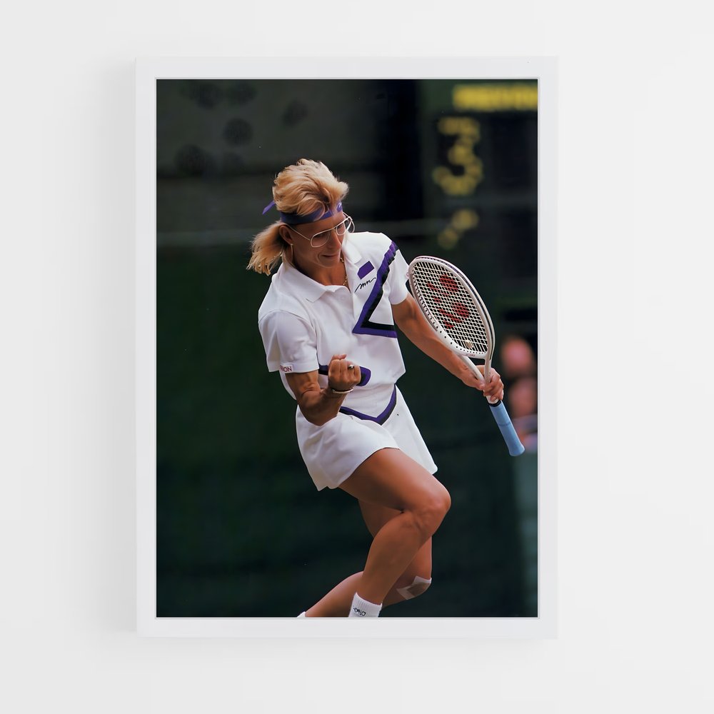 ap-martina navratilova-6 cadre Blanc