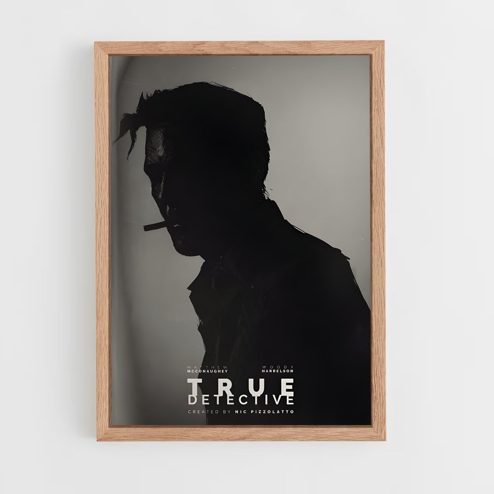 ap-marty cohle-3 cadre Bois clair