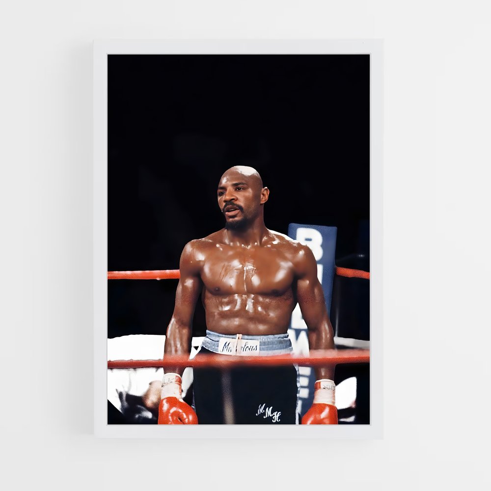 ap-marvin hagler-2 cadre Blanc