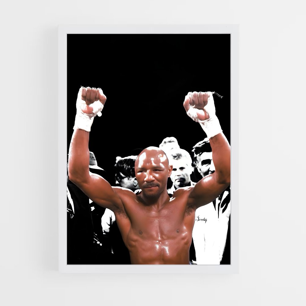 ap-marvin hagler-4 cadre Blanc