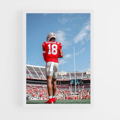 ap-marvin harrison jr-5 cadre Blanc