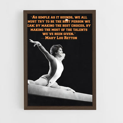 ap-mary lou retton-2 cadre Bois foncé