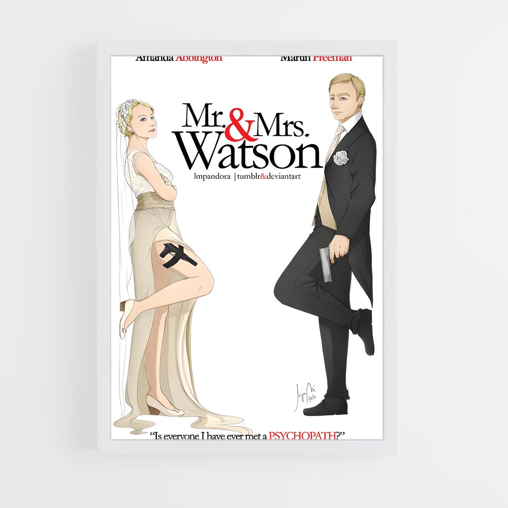 ap-mary watson-5 cadre Blanc