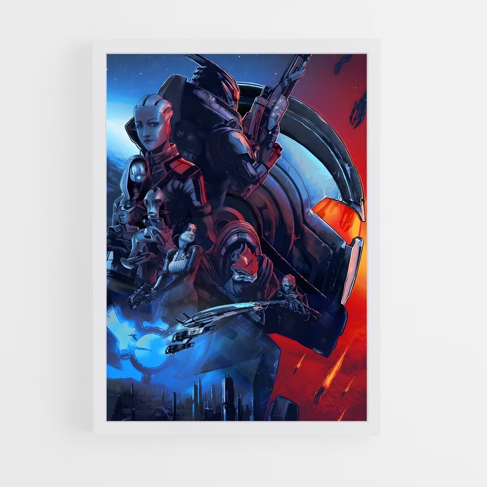 ap-mass effect-1 cadre Blanc