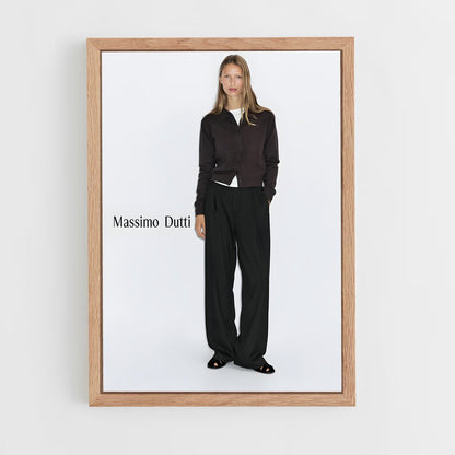 ap-massimo dutti-1 cadre Bois clair