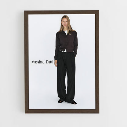 ap-massimo dutti-1 cadre Bois foncé