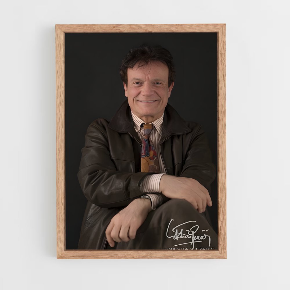 ap-massimo ranieri-1 cadre Bois clair