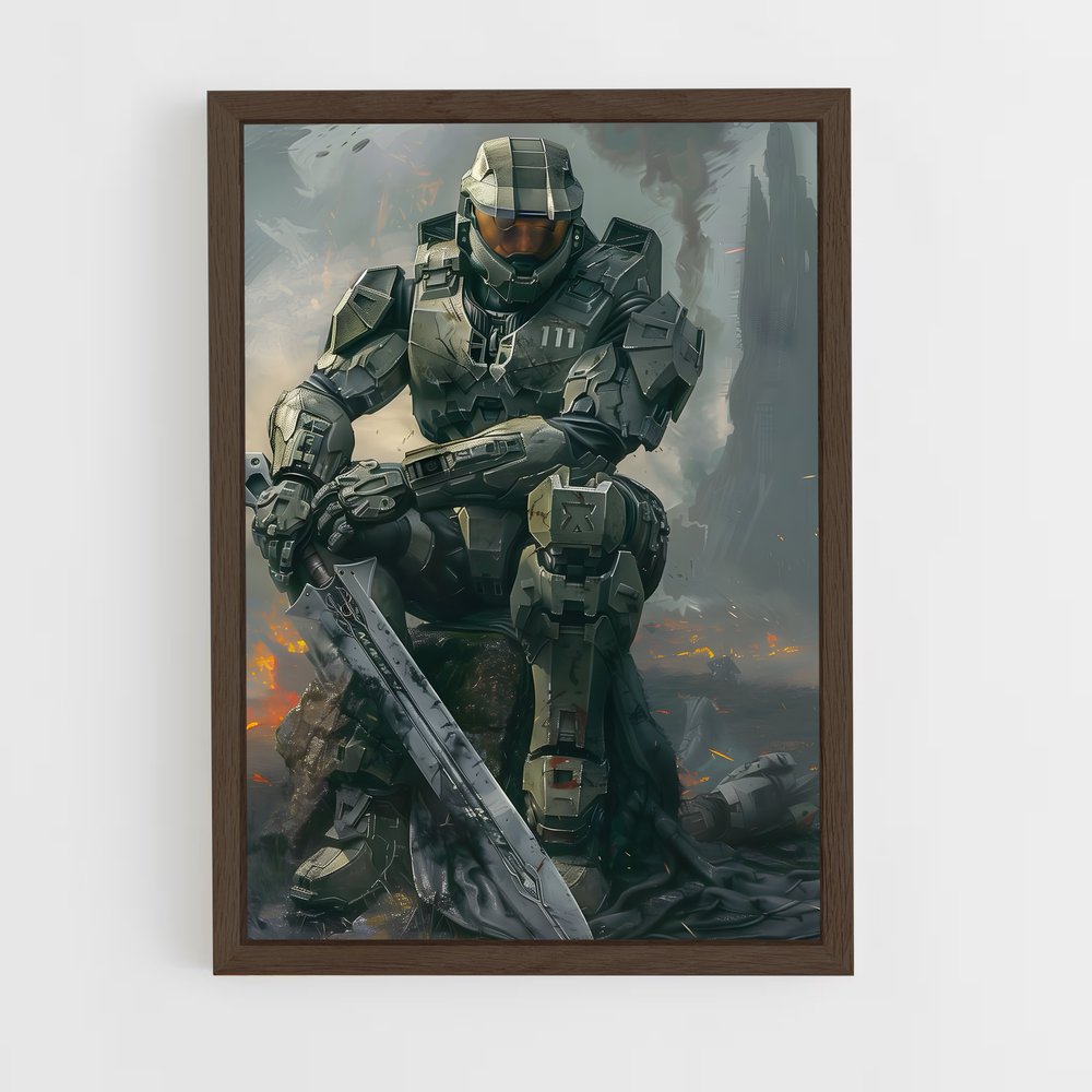ap-master chief-1 cadre Bois foncé