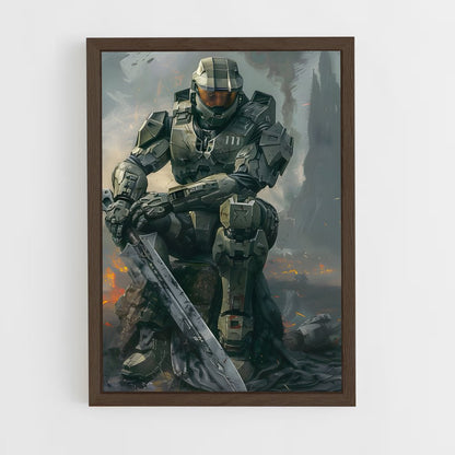 ap-master chief-1 cadre Bois foncé