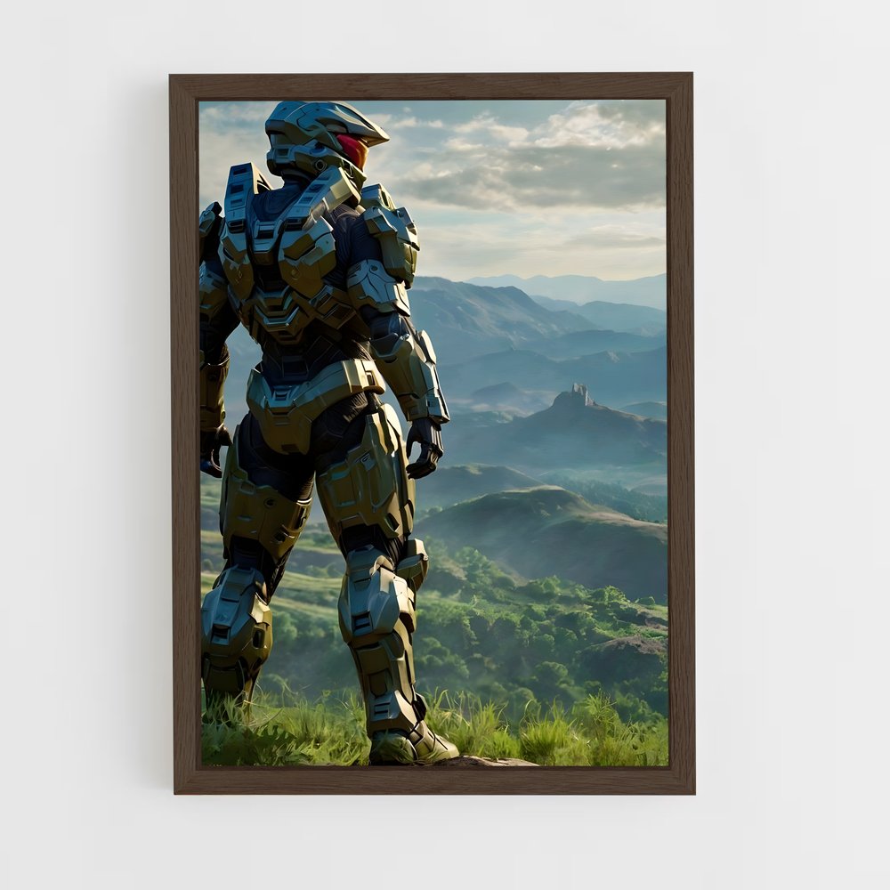 ap-master chief-4 cadre Bois foncé