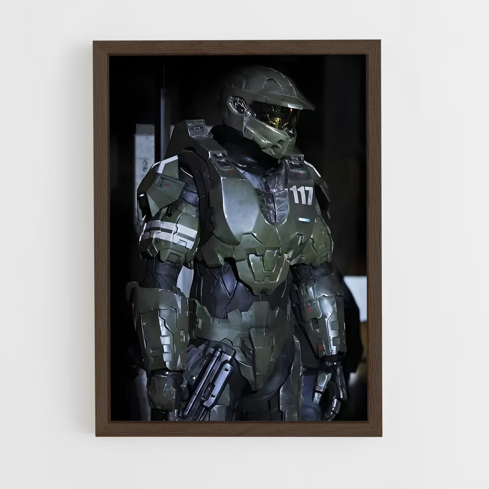 ap-master chief-7 cadre Bois foncé