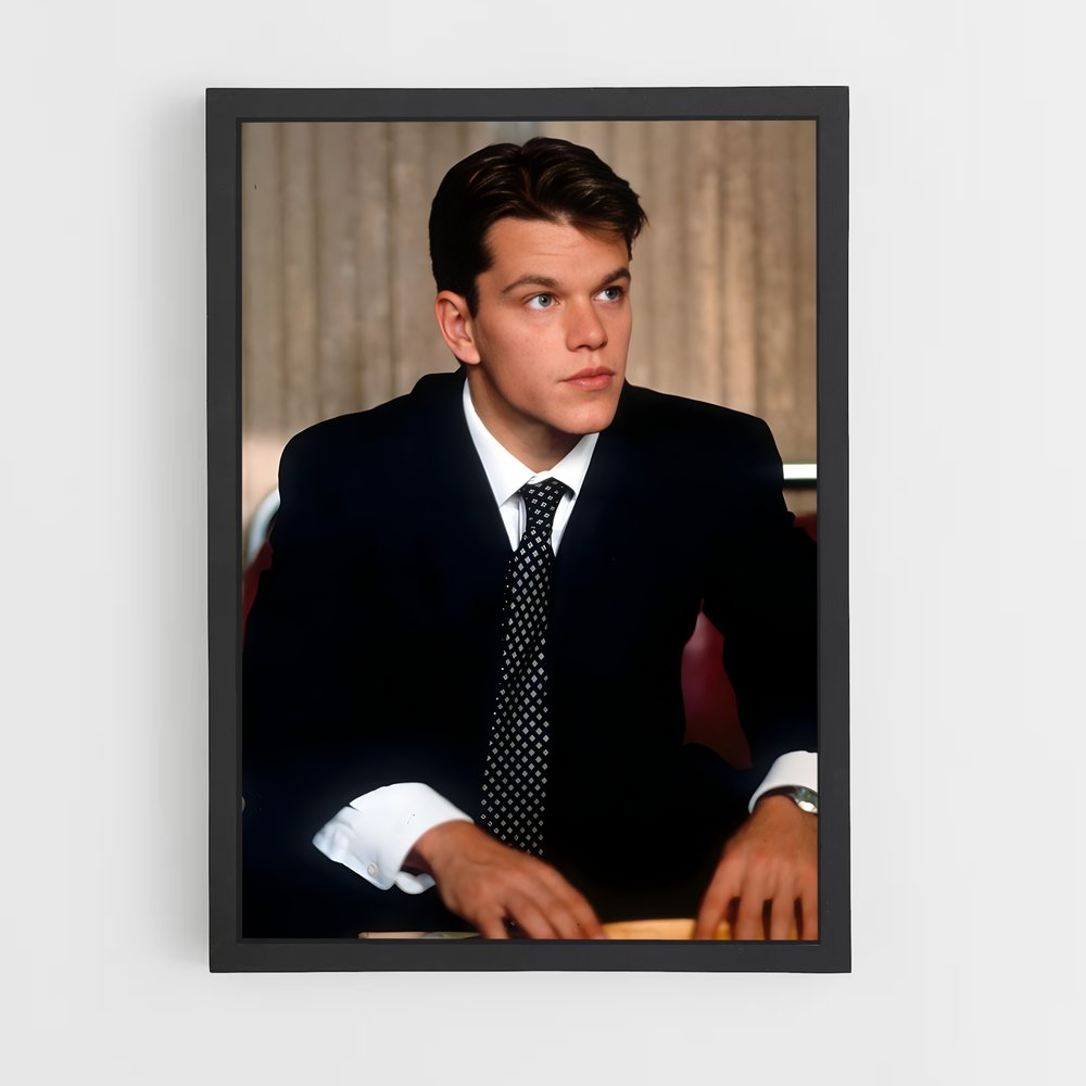 ap-matt damon-2 cadre Noir