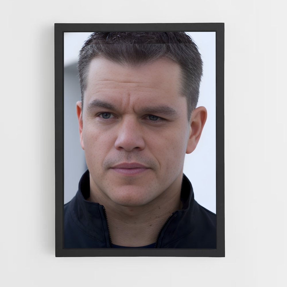 ap-matt damon-3 cadre Noir