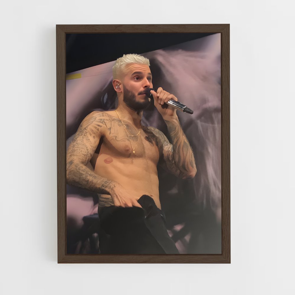 ap-matt pokora-6 cadre Bois foncé