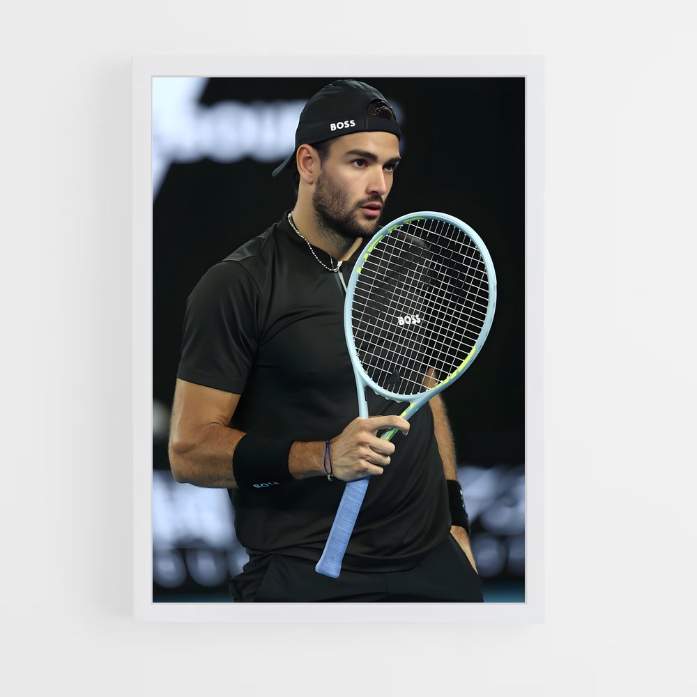 ap-matteo berrettini-1 cadre Blanc
