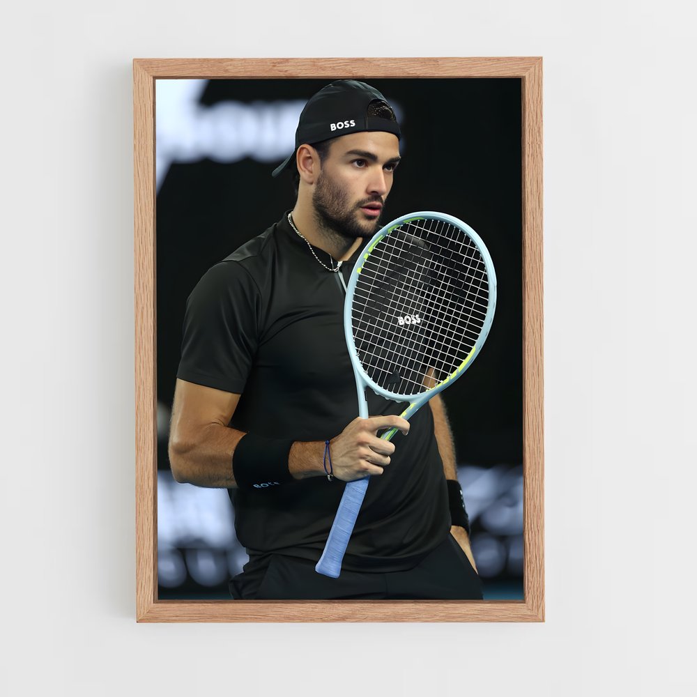 ap-matteo berrettini-1 cadre Bois clair