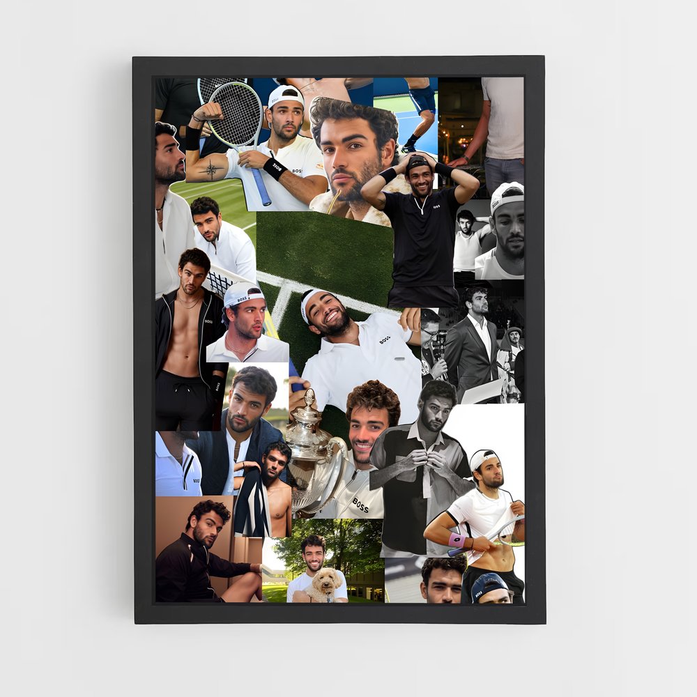 ap-matteo berrettini-3 cadre Noir
