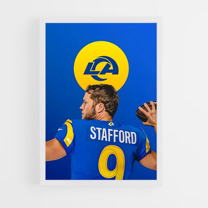 ap-matthew stafford-3 cadre Blanc