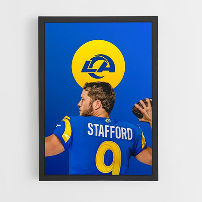 ap-matthew stafford-3 cadre Noir