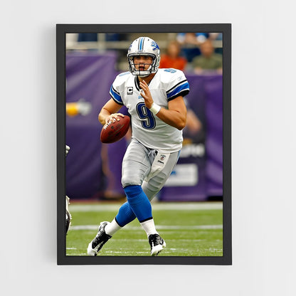 ap-matthew stafford-4 cadre Noir