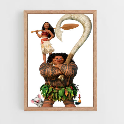 ap-maui-3 cadre Bois clair