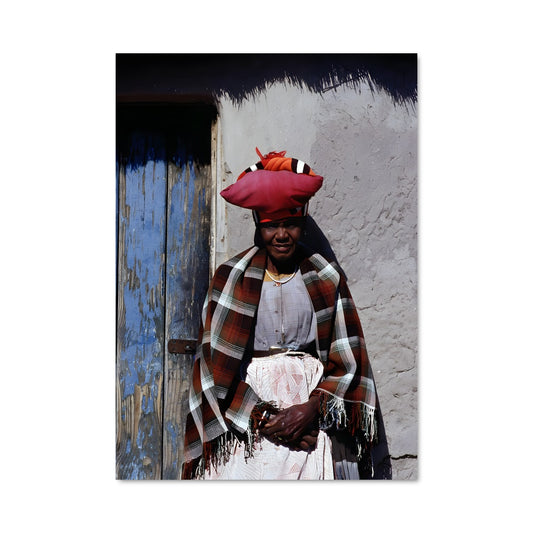 Poster Femme Traditionnelle