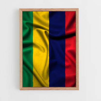 ap-mauritius flag-2 cadre Bois clair