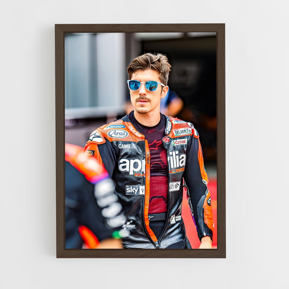 ap-maverick vinales-2 cadre Bois foncé