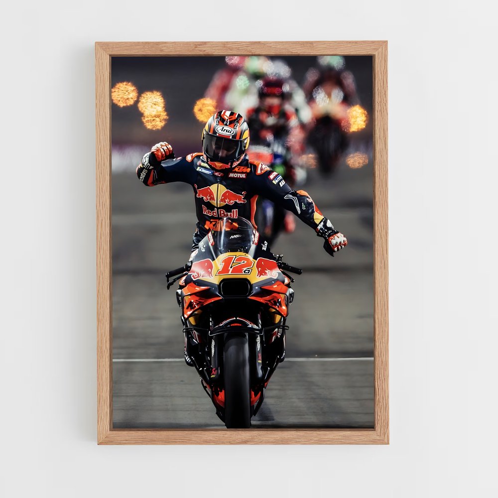 ap-maverick vinales-3 cadre Bois clair