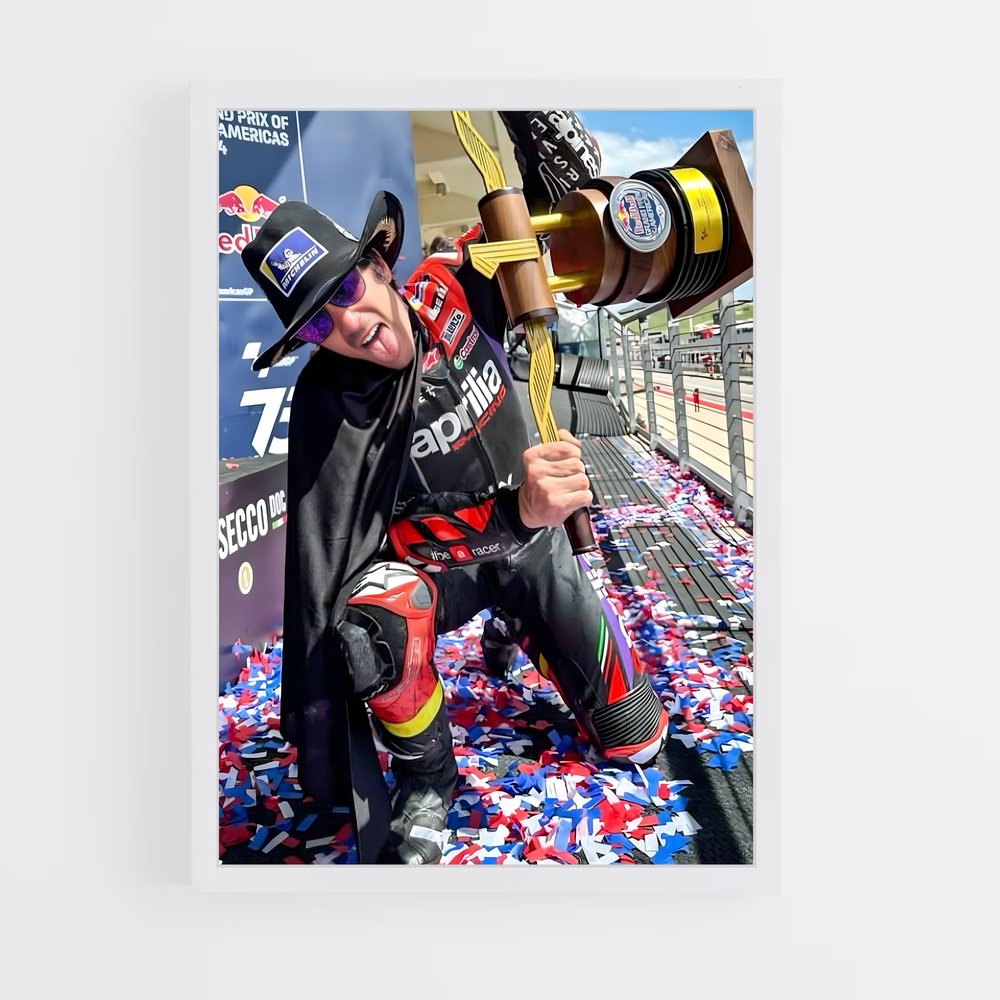 ap-maverick vinales-4 cadre Blanc