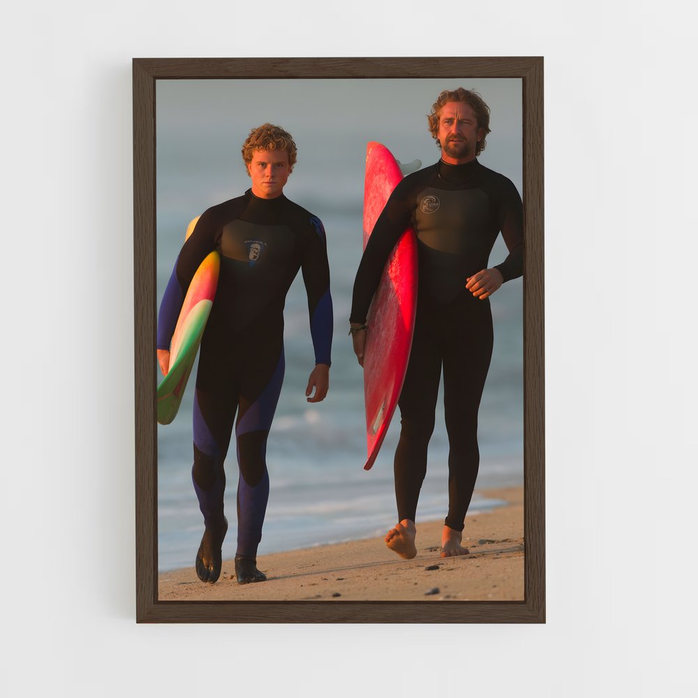 ap-mavericks california-1 cadre Bois foncé