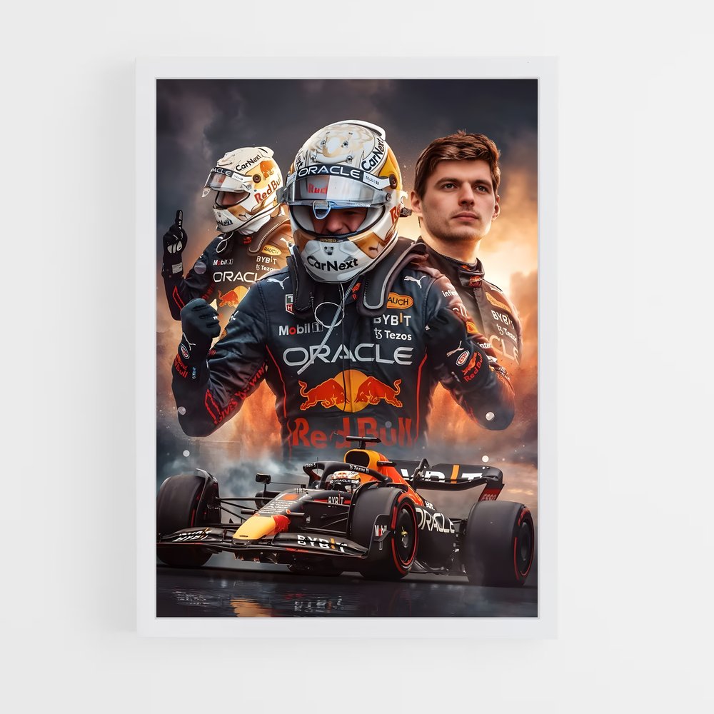 ap-max verstappen-3 cadre Blanc