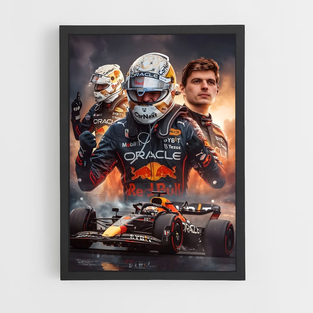 ap-max verstappen-3 cadre Noir
